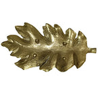 BBH Home's Handmade Gold Novelty Shaped Aluminium Tray 8.26 x 4.13 x 0.9 AMBBVK053AB2020 - color: Gold