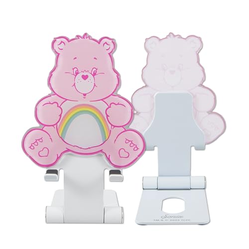 Sonix x Care Bears Character Phone Stand | Adjustable Cell Phone Holder, Desk Stand, Dock | Care Bears | Cheer Bear - color: Cheer Bear
