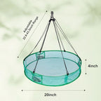 2Pcs Bird Seed Catcher for Outdoor Feeders, Bird Feeder Trays to Catch Seed, Upgraded Version Can Prevent Strong Winds. (20 inches) - style: 20 inches