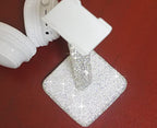 SH Luxury Rhinestones Headphone Stand Headset Holder Crystal (Silver)