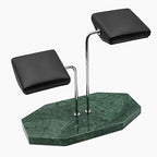 LYS&LYX Watch stand watch display stand watch holder watch Handcrafted watch holder (2-green/sliver/black) - color: green/silver/black