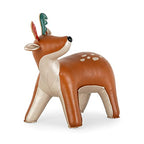 Zuny, Special Bookend (Deer Luke) Tan+Pearl Gold-2022 X'Mas - color: Deer Luke X’mas