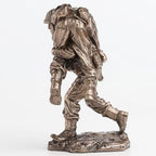Veronese Design 5 1/8 Inch No Soldier Left Behind Cold Cast Resin Bronze Finish Military Gift Statue