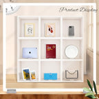 6 Pack Clear Acrylic Adjustable Desktop Book Stand & Display Easel for Tablet Phone Clutch Bag Plate Artwork Magazine Picture Comic Album CD Postcard - Home Office Back to School