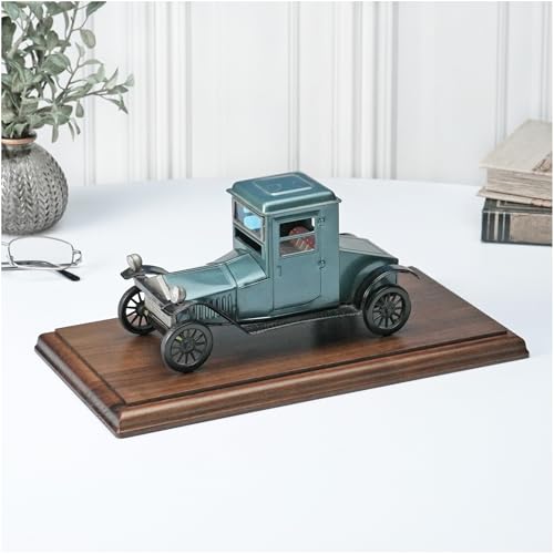 Plymor Solid Walnut Rectangular Wood Display Base with Ogee Edge, 12.75" W x 6.75" D x 0.75" H - size: 12" x 6" x 0.75"