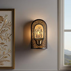 Sacred Wall Niche Collection Altar Decorative Candle Holders