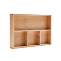 pandapark Wood Organizer Tray,Black Walnut,Desk & Drawer Storage Box (Maple Master) - color: Maple Master-4
