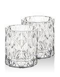 Godinger Shannon Crystal Votive Candle Holder Serenade Set of 2
