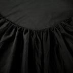 Sfoothome Queen Sheets Set - Black Hotel Luxury 4-Piece Bed Set, Extra Deep Pocket, 1800 Series Bedding Set, Wrinkle & Fade Resistant, Sheet & Pillow Case Set (Queen, Black) - color: Black-4 Pieces, size: Queen