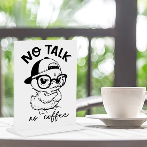 Funny Office Home Decor - Sculptural Acrylic Decor for Coffee Tables, Reception Desks & More, Edgy & Unique, 4 × 4.7 Inches