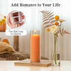 Tigvio 16 Pack 5.9" Tall x 1.8" Diameter Clear Glass Cylinder Vases - Multi-Use Flower Vase, Hurricane & Floating Candle Holders for Wedding Centerpieces, Home Decor, Table Displays