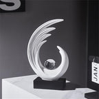 AWNR Abstract Art Sculptures Home Decor,Statue Decoration for Living Room,Dining Table,Coffee Table,Shelves,TV Stand