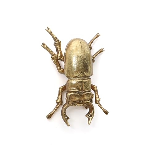 Gold Insect Wall Decor - Unique Bug and Beetle Design Gold Resin, Perfect for Victorian and Modern Home Decor