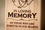 10 Pcs Wooden Memorial Candle Holder – in Loving Memory Gift, Sympathy Gift for Loss of a Loved One, Remembrance and Bereavement Gift, Celebration of Life Decor (Bird)
