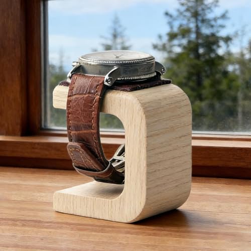 Watch Display Stand, Wooden, Accessory, Practical, Durability, Single Watch