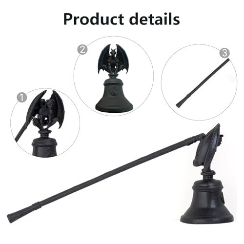 Gothic Candle Snuffer - Mystical Home Decor & Altar Accessory