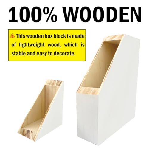 z-crange But Did You Document It Sign Wooden Box Desk Decor,Funny Office Wood Block Sign for Office Home Shelf Tabletop Decor-White Wood - color: White