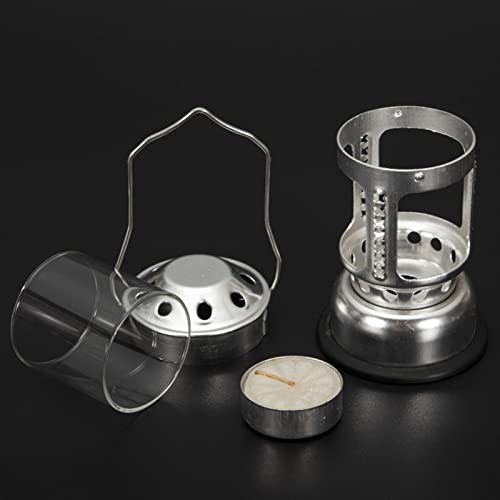 Mini Tealight Holder,Compact Hanging Lantern Party Tea Light Stand, Candle Holder Ornaments Tent Lamps for Parties,Fishing, Camping, Indoor Outdoor Decoration