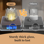 Tulip Votive Candle Holders Set of 12, Tea Light Candle Holder Glass for Table Centerpiece, Tealight Candle Holders for Wedding Déco, Birthday, Anniversary, Parties, and Holiday (Clear) - color: Clear - Set of 12