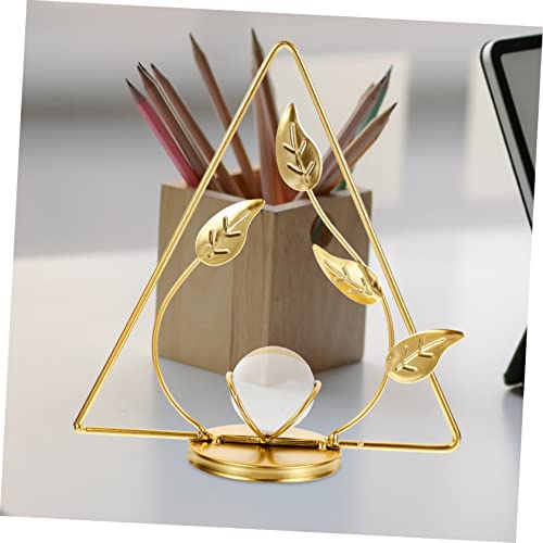 Luxury Leaf Ornament Ginkgo Leaf Decor Metal Statue Beautiful Home Decor