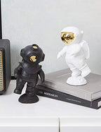 HAUCOZE Diver Figurine Statue Modern Space Sculpture Home Decor Table Centerpiece for Bedroom Office Gift 7.5 Inch