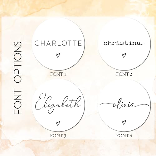 Personalized Ring Dish with Name, Custom Jewelry Tray Gift for Women, Bridesmaids, Mom, Grandma, or Best Friends (1-Name)