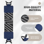 MoKo Security Hand-Strap for 9-11 Inch Tablets, iPad Pro/Air/Kindle Fire HD/Samsung - High-Elasticity Versatile Hand Strap, Lightweight Finger Grip Holder, Indigo - color: Indigo, style: Patterned Strap