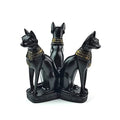 Large Bast Bastet Cats Crystal Ball Holder Sphere Display, Natural Healing Feng Shui Glass Ball Holder Base Statue Decoration for 80mm-150mm Sphere - style: Large Bast Cat