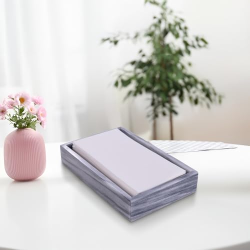 Bey-Berk Ezra Carrera Genuine Marble Guest Towel Tray (Grey), 9" x 5.75" Bathroom Counter Organizer, Sculpted Marble Luxury Accent - color: Gray