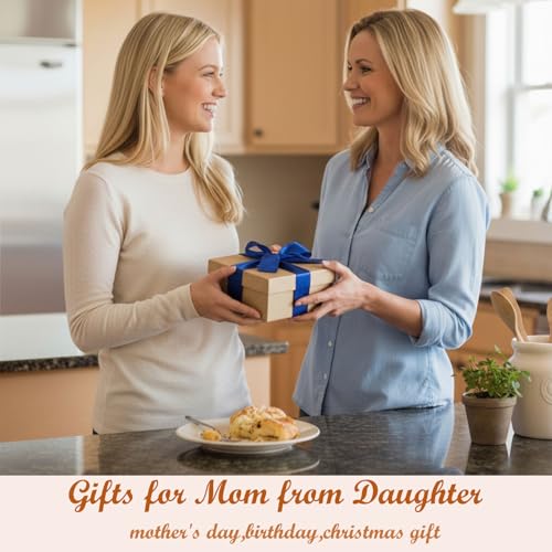 NAN ZAI NAN FANG 3-Piece Set Mother Daughter Figurine 5.5" Gifts for Mom from Daughter Resin Sculpted Hand-Painted Figure Mothers Day Birthday Thanksgiving for Moms Step-Mom Mother-in-Law - style: Mother Daughter Set