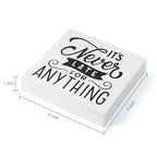 3 Pcs Inspirational Wood Box Sign Set, 5x5 Inches Motivational Quotes Wooden Blocks, Rustic Table Centerpiece Decorations - color: 3pack A