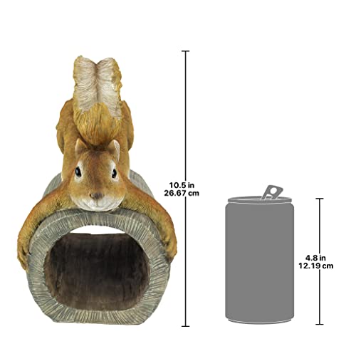 CRASH THE SQUIRREL RAIN GUTTER - style: Crash the Squirrel