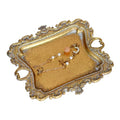 Ring Holder Jewelry Dish, Gold Trinket Tray for Rings,Wedding Gift for Women