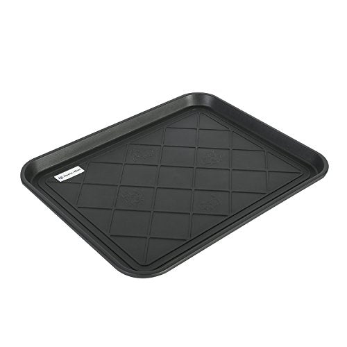 Multi-Purpose Boot Tray Mat,Dog Bowl Tray,Waterproof for Indoor and Outdoor Floor Protection - size: 20"L x 15"W