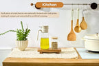 X-Small 8.5" Acacia Wood Riser Pedestal Stand, Farmhouse Bathroom and Kitchen Sink Decor, Decorative Wood Tray for Counter, Soap Dish Holder, Vanity Tray (XS: 8.5" x 4.0" x 1.57") - size: X-Small:8.5"x4.0"
