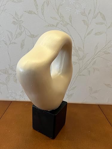 Modern Home Decor, Decorative Abstract Sculpture, Hand Painted Statue Decor, Modern Sculpture for Office Decor, Minimalist Statue, Modern Stoneware Statue (Object-2) - color: Object-2