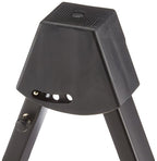 Amazon Basics Portable Adjustable Folding Guitar Stand for Electric and Acoustic Guitars, A-shape, Fully Assembled with Padded Foam, Black, 8.66 x 15.16 x 3.74 inches