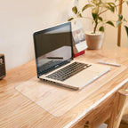 Clear Desk Mat, Non-Slip PVC Desk Protector Mat with Round Edge, Heat Resistant & Waterproof Clear Desk Writing Mat for Home and Office (27.6''*15.7'') - size: 27.6''*15.7''
