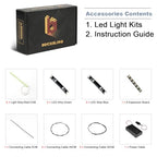 BrickBling LED Light Compatible with Lego Art Love Sculpture, Creative Lighting Kit Compatible with Lego 31214 - Gift Ideas for Valentine's Day - No Model
