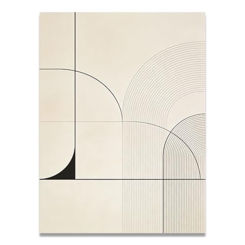 LKXGRRSFG The Power Of MinimalismMinimalist Canvas Art: Serenity Neutral Tones Large Blank Area for Calm Space Decor23.6x29.5in Unframed - color: Unframed, size: 23.6x29.5in
