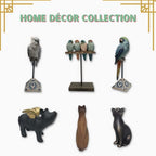 Comfy Hour 9" Cat Statue for Home Decor, Decorative Black Cat Figurines, Artisan Crafted Sitting Feline Sculpture, Unique Cat Lover Present for Women, Polyresin Desktop Accent, 1 Unit