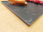 Multi-Purpose Pastry Marble Design Stone Tray Cutting Board Slab 16” x 12” With Non-Slip Feet,Stone Cheese Pastry Board, Serving Tray, Heat Resistant, Easy To Clean(G101, 16 * 12) - color: G101