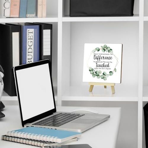Office Decor for Women, Cute Desk Accessories, Never Underestimate The Difference You Made Inspirational Desk Decor, Funny Office Gifts for Coworkers, Boho Office Cubicle Decor (MP05) - color: MP05