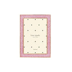 kate spade new york 897451 Sitting Pretty 4x6 Pink Glitter Frame - style: Frame, 4x6 (Pink Glitter)