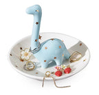 PUDDING CABIN Dinosaur Ring Holder for Jewelry, Gifts for Women Girls Birthday Wedding Graduation Valentines Bday Gift, Jewelry Dish Tray for Rings Bracelets Necklace Organizer - style: Dinosaur
