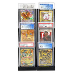 EnderToys Graded Card Slab 3-Tier Stadium Displays (2 Pack), Compatible with PSA, Beckett, and CGC - Trading Card Holder - Card Stand - Sports Card Display - size: 3-Tier
