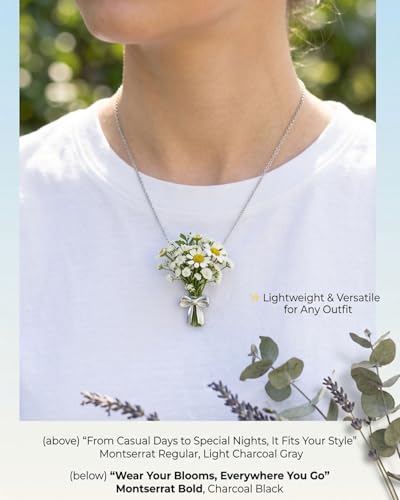 DIY Flower Bouquet Necklace Wearable Vase Pendant Insert Real Dried Flowers Handmade Customizable - color: 1pc(no Flower)