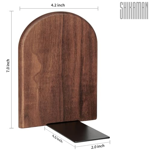 Book Ends,Bookends Wood Book Ends Universal Economy Bookend (16, Large) - size: Large