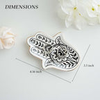 Gifts For Women Hand Ceramic Jewelry Dish Tray, Vanity Ring Dish Ceramic Jewlery Trays Trinket Ring Holder,Room Decor Aesthetic,Decorative Vanity Key Tray (Hand) - style: Hand