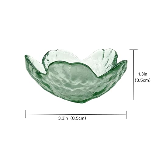 Mini Flower Ring Plate Jewelry Storage Tray Ring Holder for Dressing Table, Bedside Table, Room Bathroom Decoration, Cute Valentine's Day Christmas Birthday Gift for Women (green flower) - color: green Jewelry Tray and Flower Base